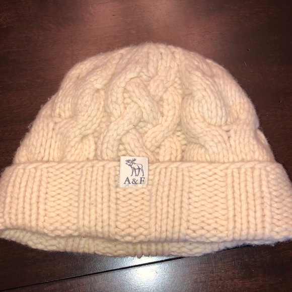 Abercrombie & Fitch Accessories - A & F wool hat.  Cream color